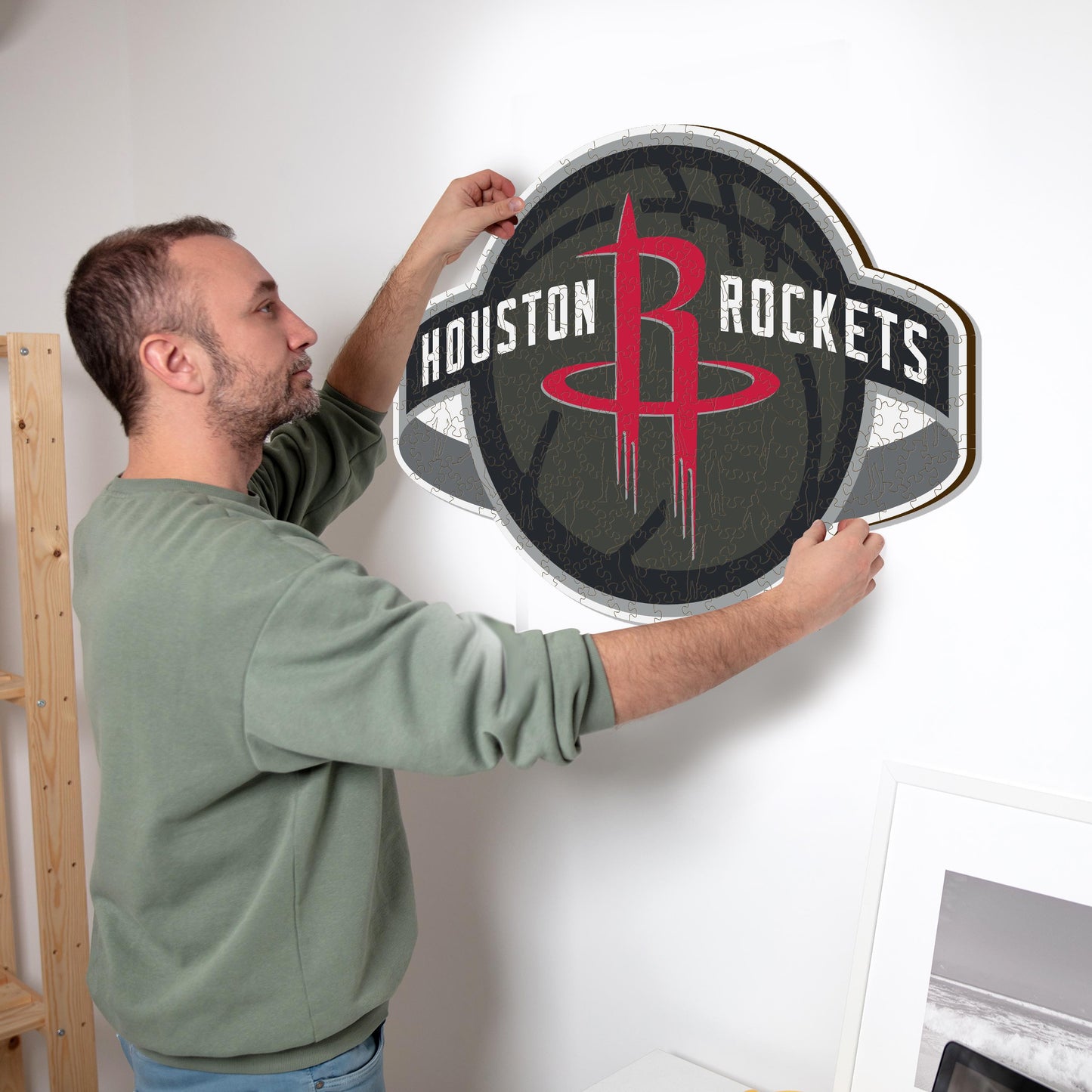 Houston Rockets™ - Puzzle di Legno