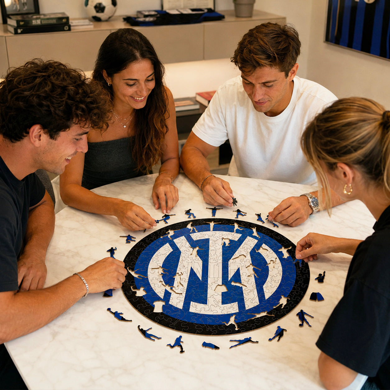 Logo Inter® - Puzzle di Legno