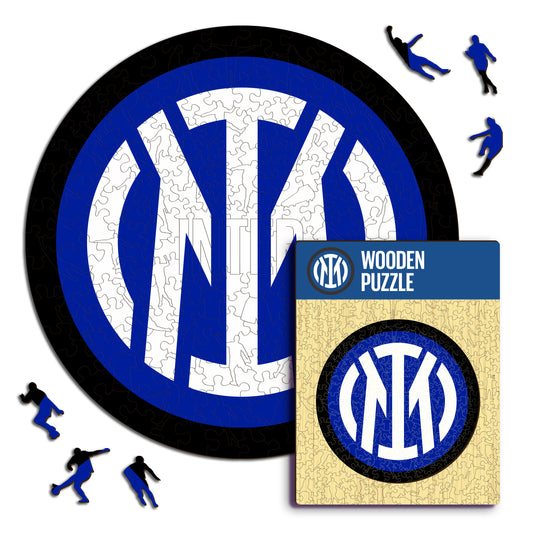 Logo Inter® - Puzzle di Legno