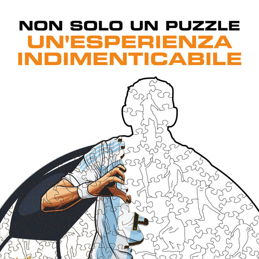 Ángel Di María - Puzzle di Legno