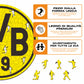 Borussia Dortmund® Logo Puzzle di Legno