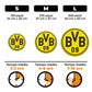 Borussia Dortmund® Logo Puzzle di Legno