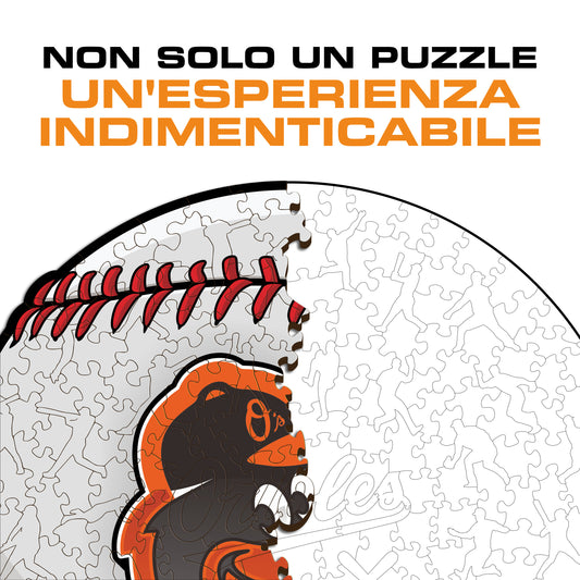 Baltimore Orioles™ Palla - Puzzle di Legno