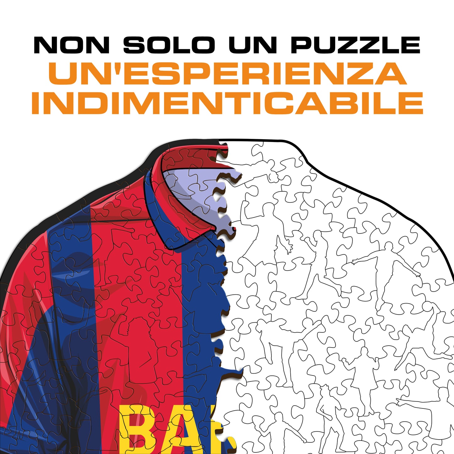 Maglia FC Barcelona® - Puzzle di Legno