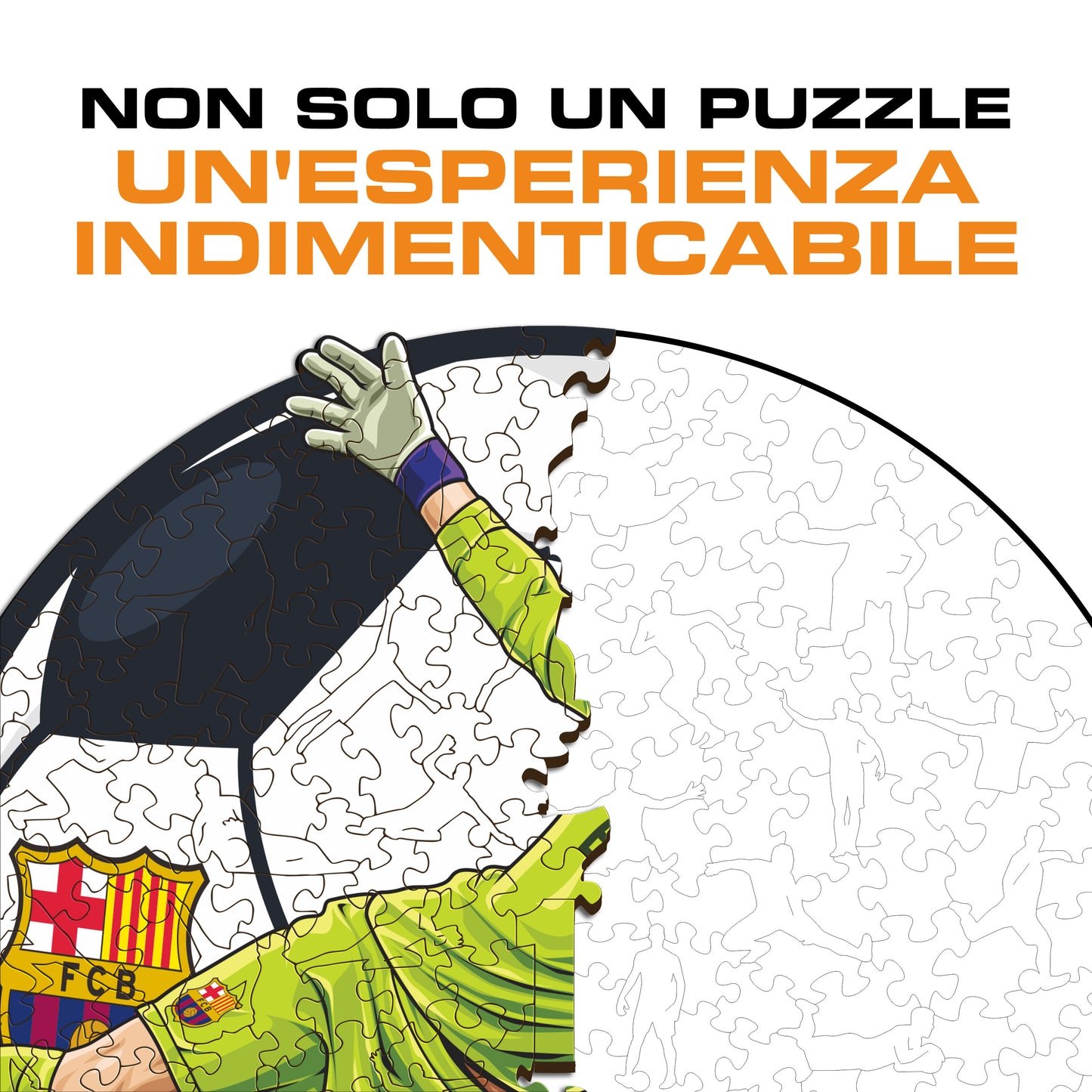 Ter Stegen - Puzzle di Legno