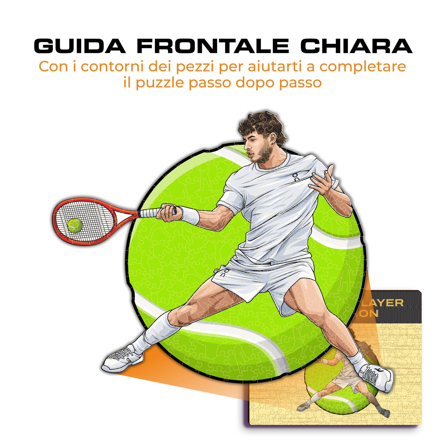 Flavio Cobolli - Puzzle di Legno