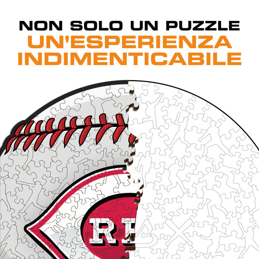 Cincinnati Reds™ Palla - Puzzle di Legno