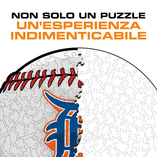 Detroit Tigers™ Palla - Puzzle di Legno