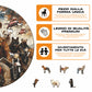 Cani Motociclisti - Puzzle di Legno