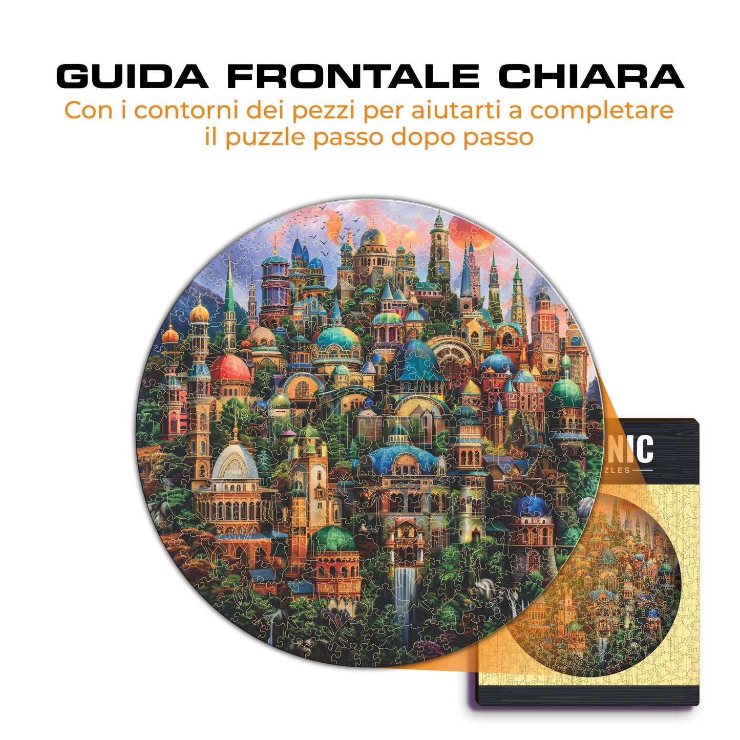 Dimore Incantate - Puzzle di Legno