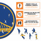 Golden State Warriors™ Logo - Puzzle di Legno