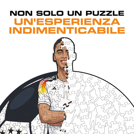 Jamal Musiala - Puzzle di Legno