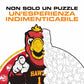 Atlanta Hawks™ Mascotte - Puzzle di Legno