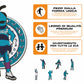 Charlotte Hornets™ Mascotte - Puzzle di Legno