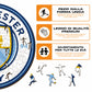 Logo Manchester City® - Puzzle di Legno