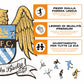 Retro Logo Manchester City® - Puzzle di Legno