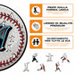 Miami Marlins™ Palla - Puzzle di Legno