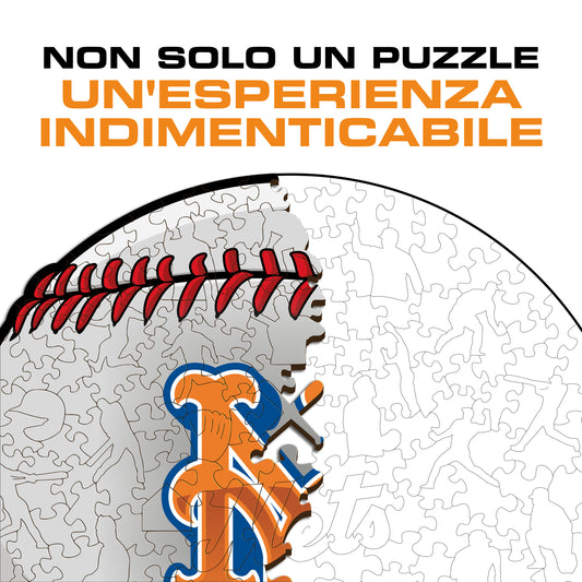 New York Mets™ Palla - Puzzle di Legno
