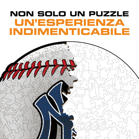 New York Yankees™ Palla - Puzzle di Legno