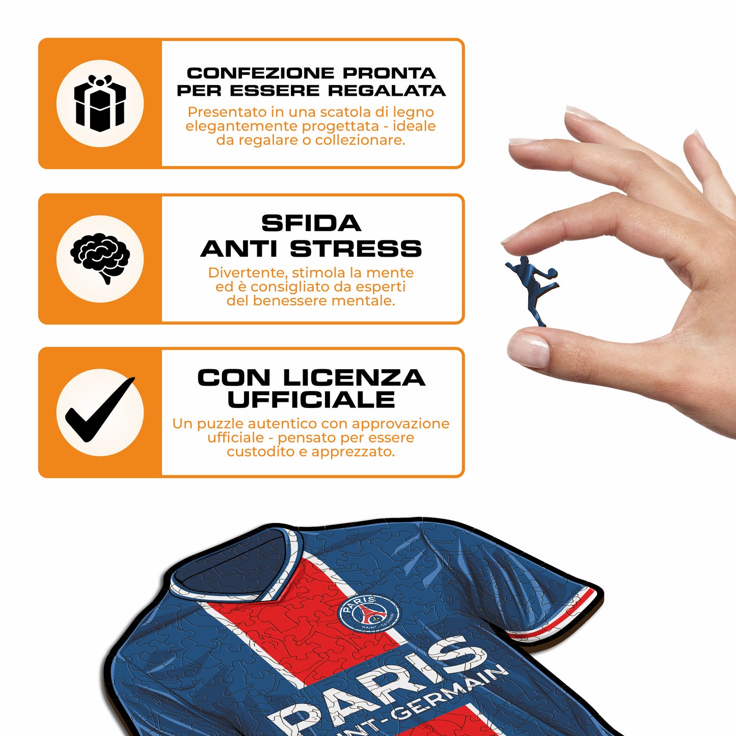 Maglia Paris Saint-Germain® - Puzzle di Legno
