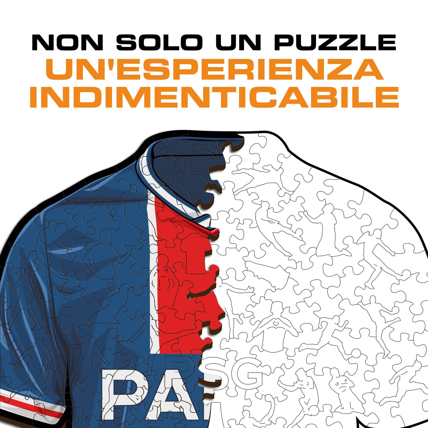Maglia Paris Saint-Germain® - Puzzle di Legno