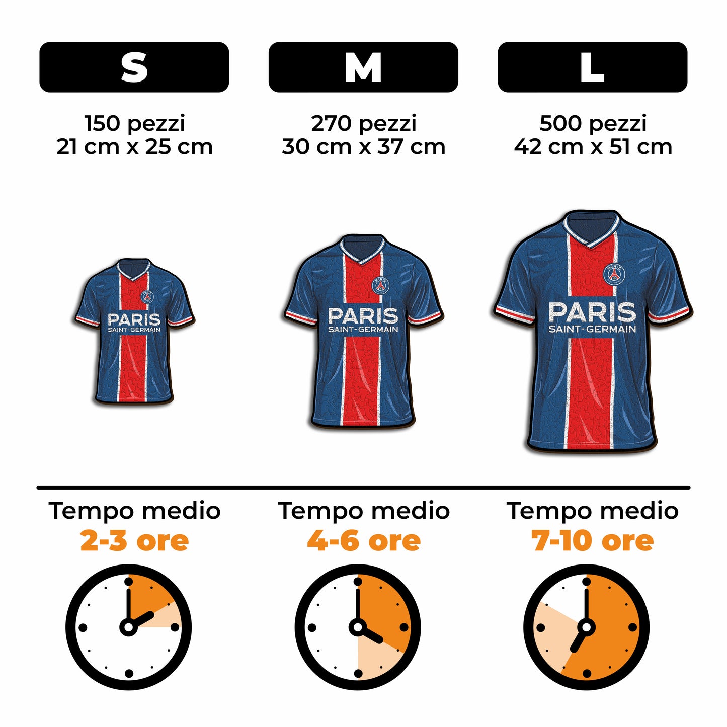 Maglia Paris Saint-Germain® - Puzzle di Legno