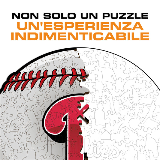 Philadelphia Phillies™ Palla - Puzzle di Legno