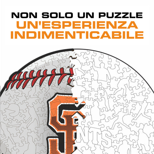 San Francisco Giants™ Palla - Puzzle di Legno