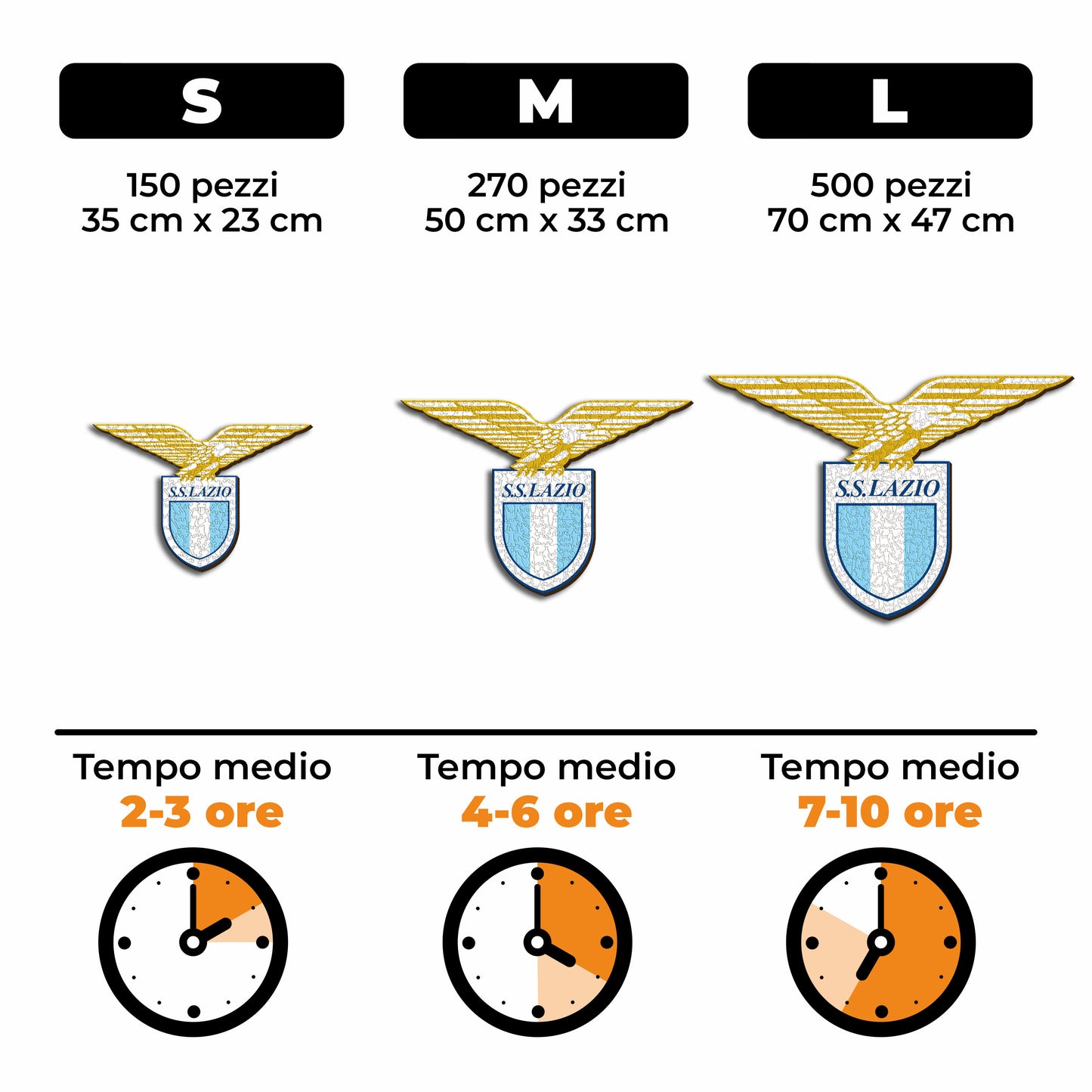 Logo Lazio® - Puzzle di Legno