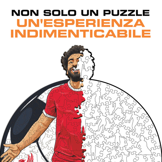 Mohamed Salah - Puzzle di Legno