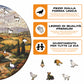 Toscana - Puzzle di Legno