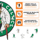 Boston Celtics™ Logo - Puzzle di Legno