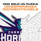 Charlotte Hornets™ Logo - Puzzle di Legno