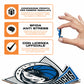 Dallas Mavericks™ Logo - Puzzle di Legno