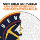 Denver Nuggets™ Logo - Puzzle di Legno