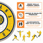 Indiana Pacers™ Logo - Puzzle di Legno