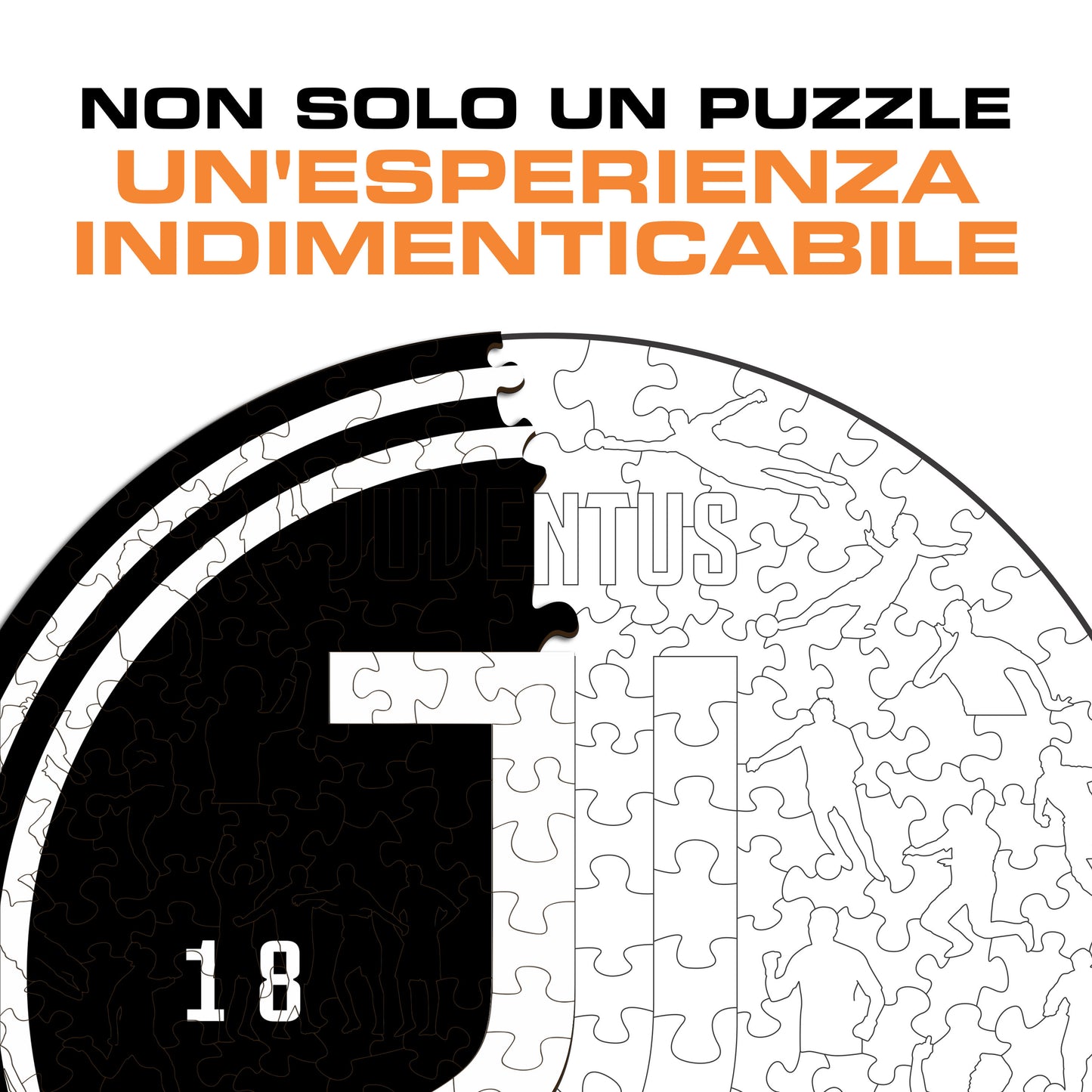 Juventus® - Puzzle di Legno