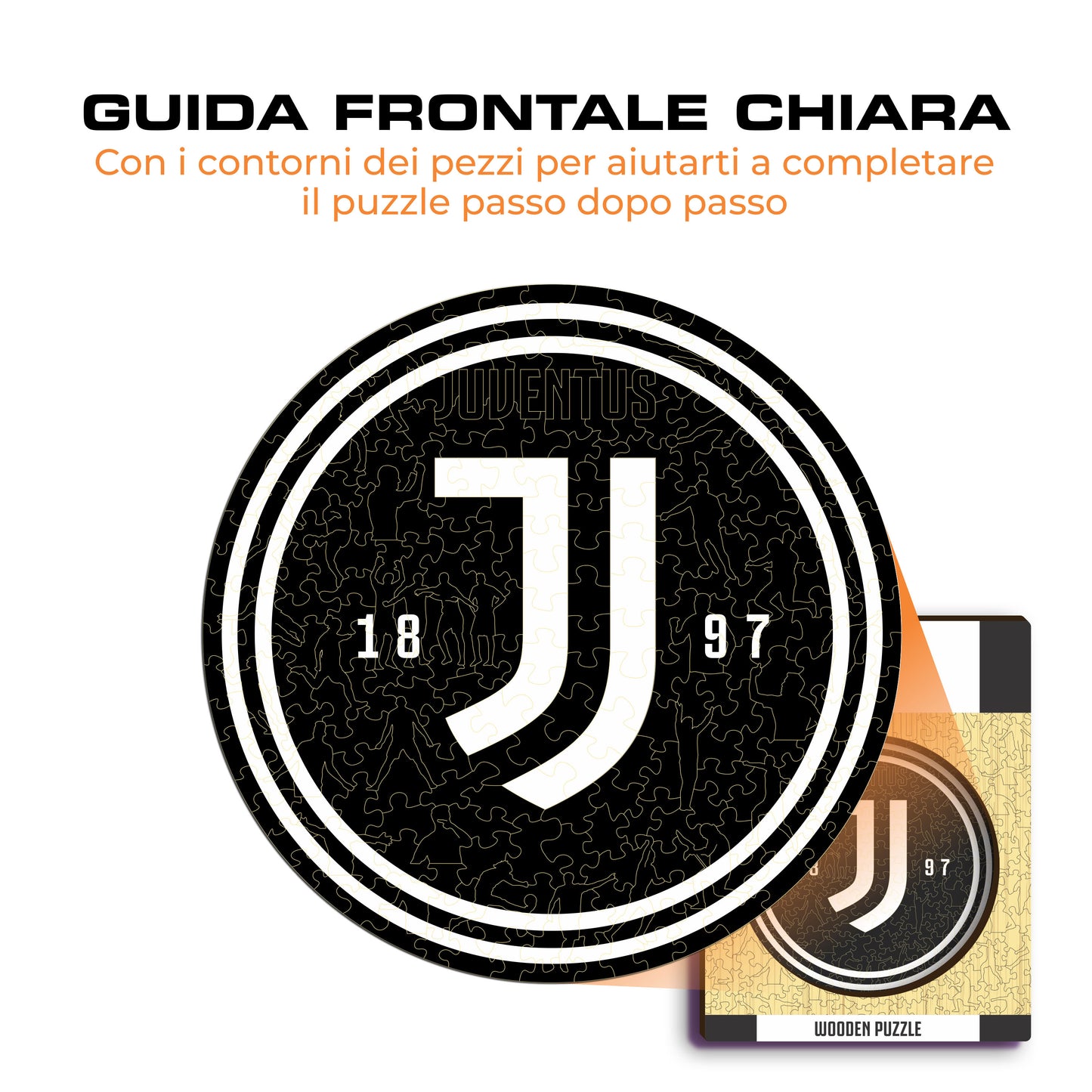 Juventus® - Puzzle di Legno