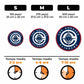 Los Angeles Clippers™ Logo - Puzzle di Legno