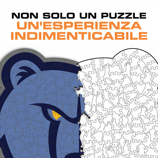 Memphis Grizzlies™ Logo - Puzzle di Legno