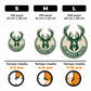 Milwaukee Bucks™ Logo - Puzzle di Legno