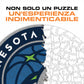 Minnesota Timberwolves™ Logo - Puzzle di Legno