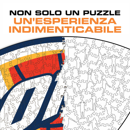 Oklahoma City Thunder™ Logo - Puzzle di Legno