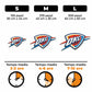 Oklahoma City Thunder™ Logo - Puzzle di Legno