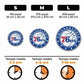 Philadelphia 76ers™ Logo - Puzzle di Legno