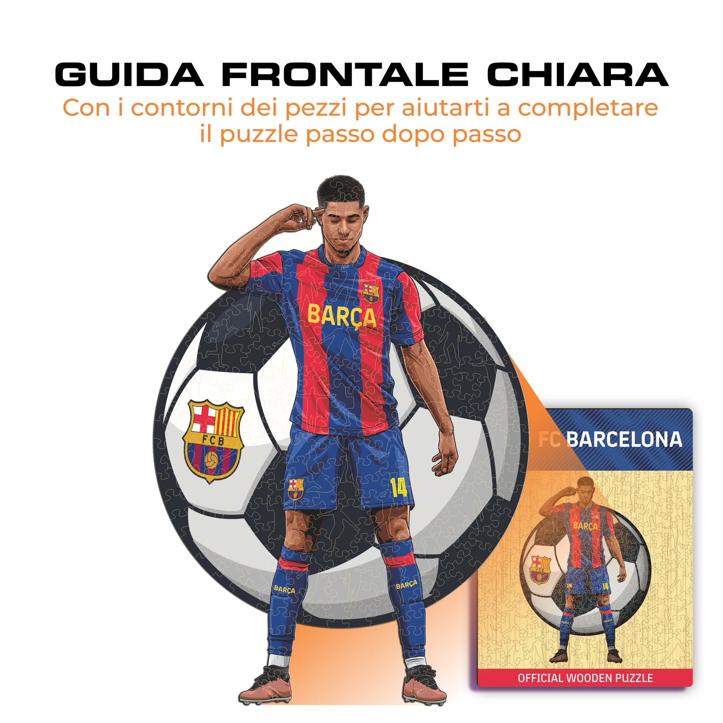 Marcus Rashford - Puzzle di Legno