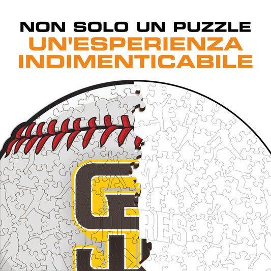 San Diego Padres™ Palla - Puzzle di Legno