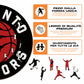 Toronto Raptors™ Logo - Puzzle di Legno