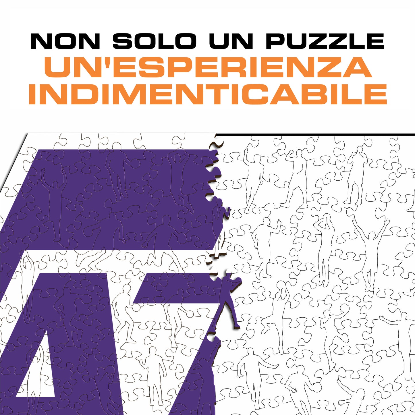 Utah Jazz™ Logo - Puzzle di Legno