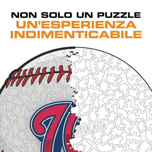 Washington Nationals™ Palla - Puzzle di Legno
